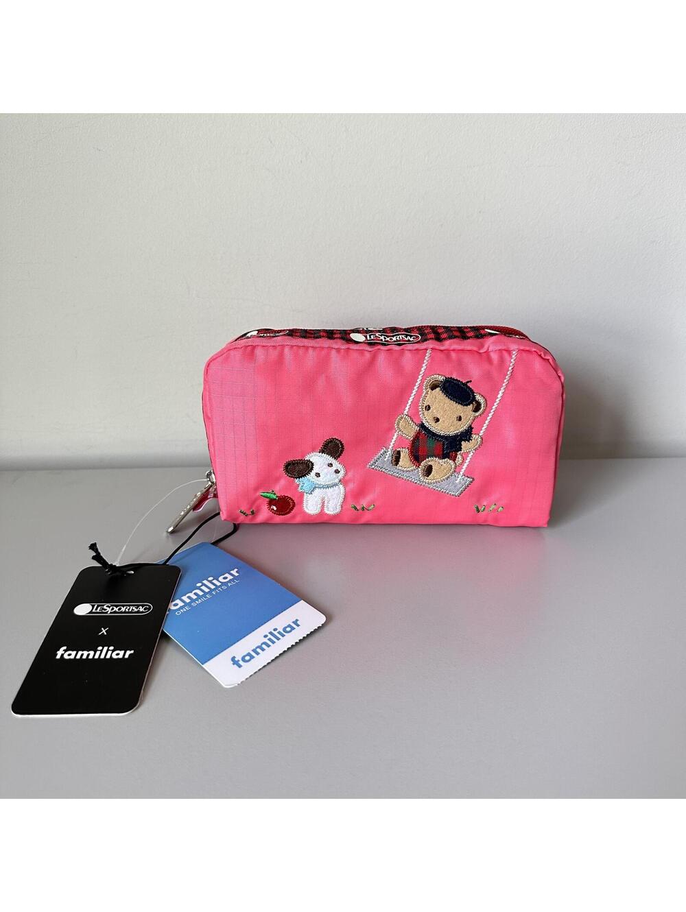 Lesportsac x Family Rectangular Cosmetic Bag NWT